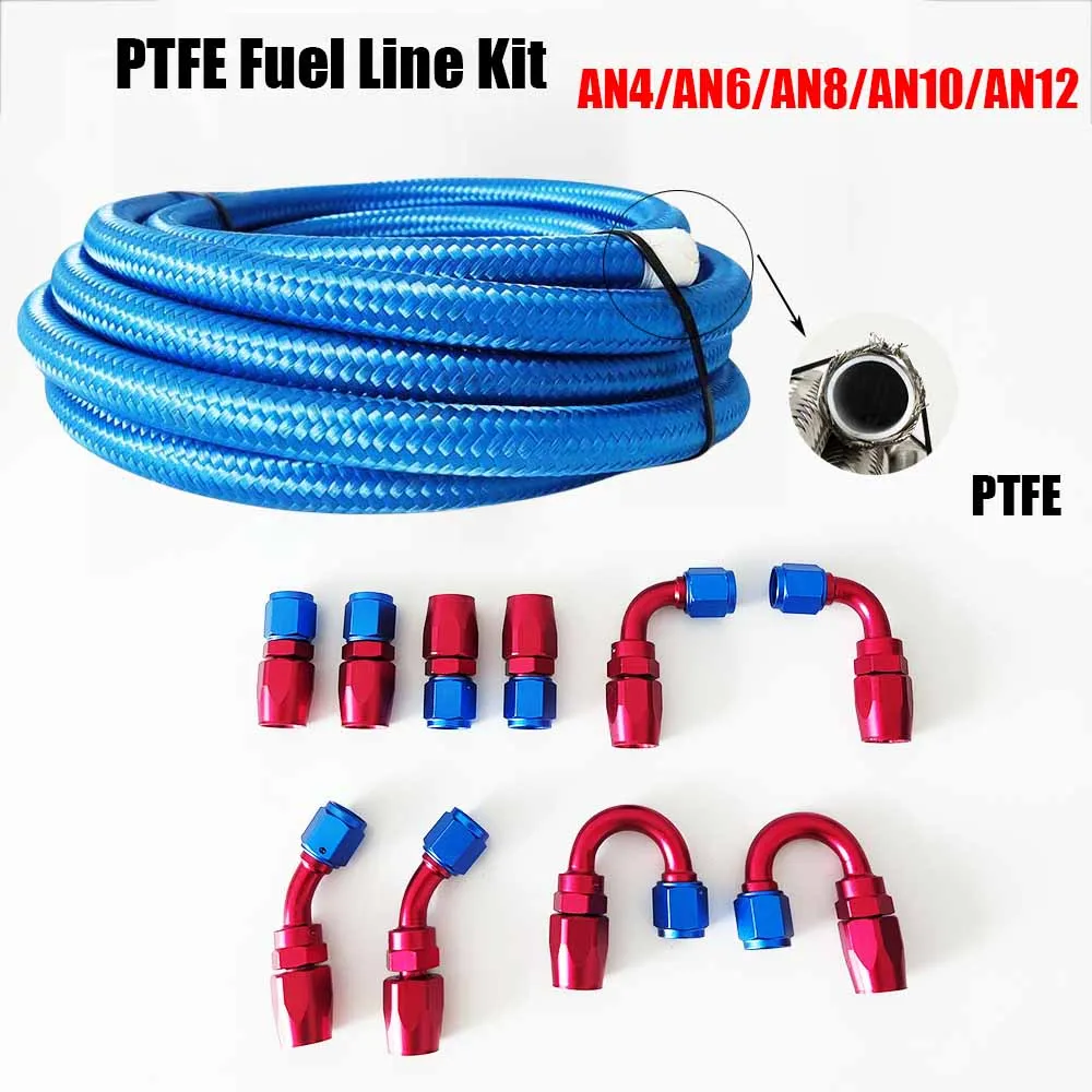 Ptfe Tape Thread - PTFE Racing Remslang Brandstofslang Olie Gasleiding