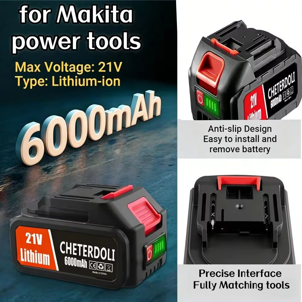 voor Makita 21V 6.0Ah Smart Ba - Makita Drill Hp1640 recensie en prijs