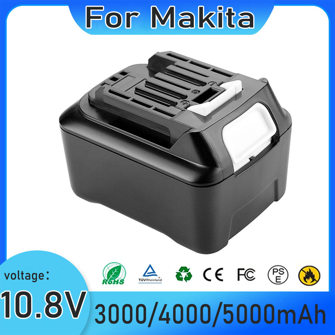 K 5000mAh 10.8V Voor Makita 19 - Makita Drill Hp1640 recensie en prijs
