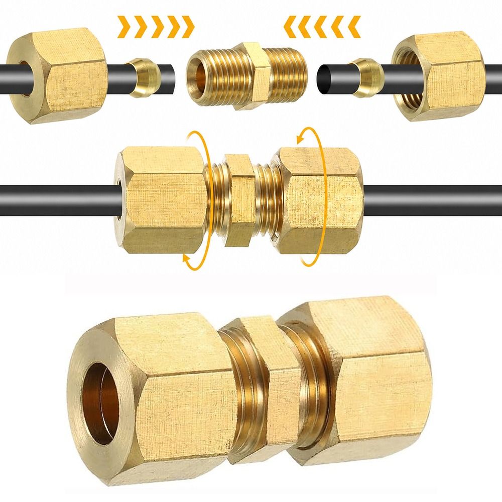 Messing Compressiefitting 4 5  - Compression Fitting Brass recensie en prijs
