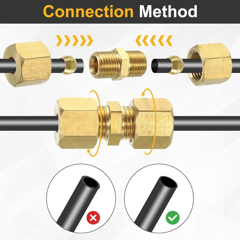 Messing Compressiefitting 4 5  - Compression Fitting Brass recensie en prijs