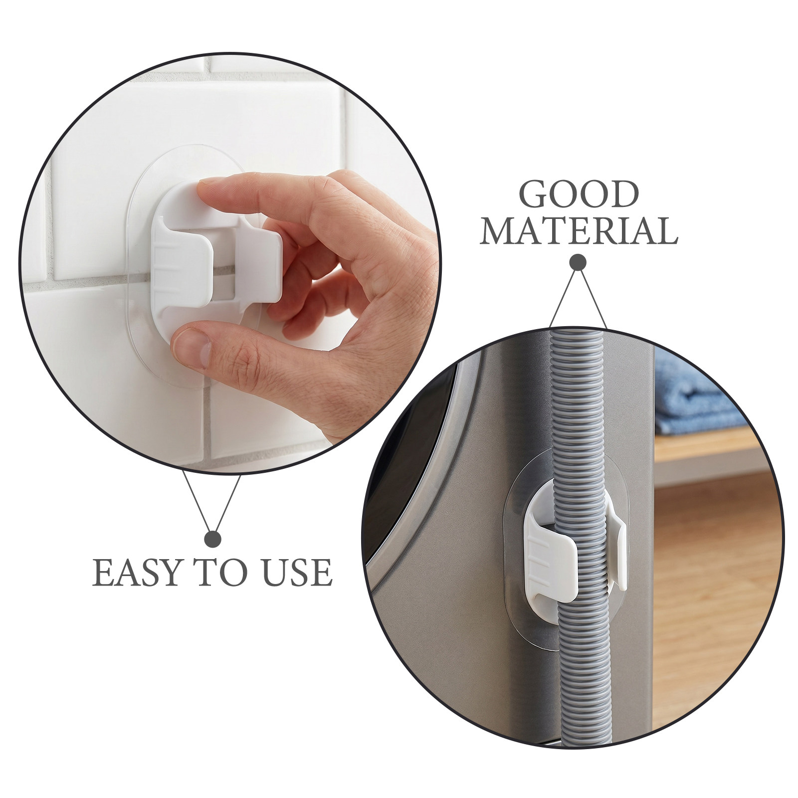 4 stuks afvoerbuisklemmen, zel - Drain Pipe Clip recensie en prijs
